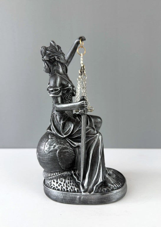 Themis Goddess of Justice Statue, 21 cm - 8.3"