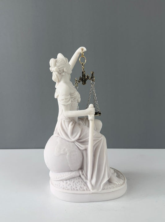 Themis Goddess of Justice Statue, 21 cm - 8.3"