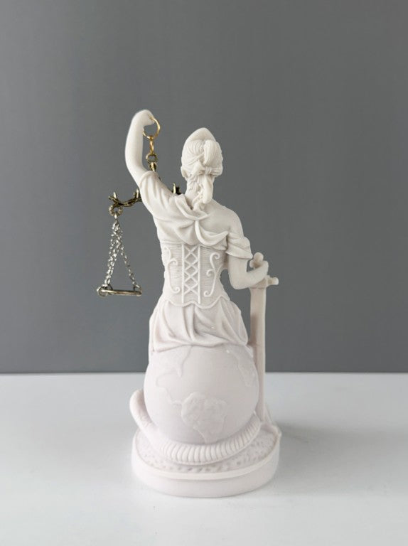 Themis Goddess of Justice Statue, 21 cm - 8.3"