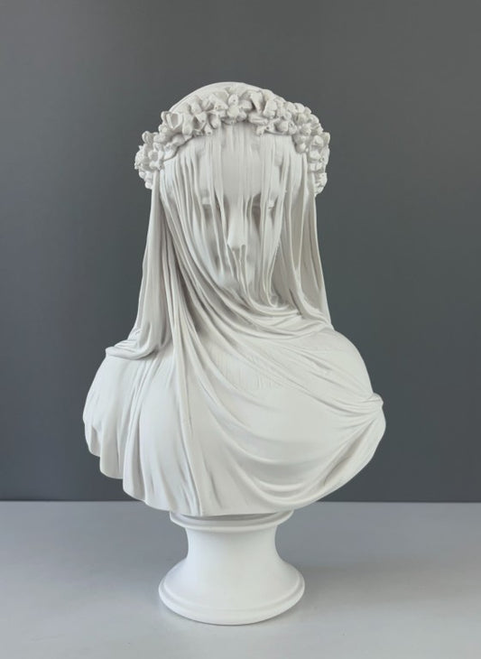 Veiled Lady Statue, 36 cm - 14.2"