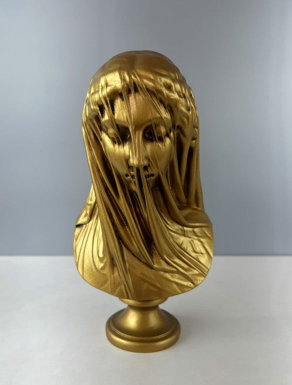 Veiled Lady Bust Statue, 25 cm - 9.8 in