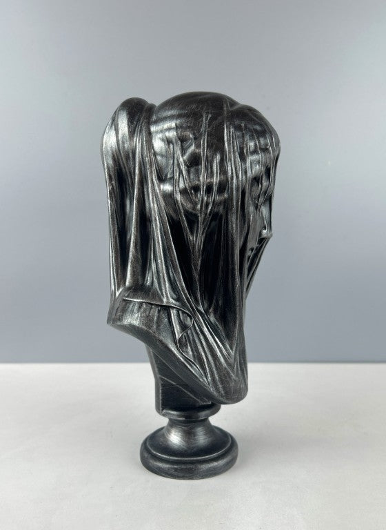 Veiled Lady Bust Statue, 25 cm - 9.8 in