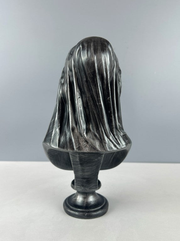 Veiled Lady Bust Statue, 25 cm - 9.8 in