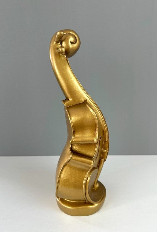 Violin & Saxophone Sculpture, 30 cm - 12 in